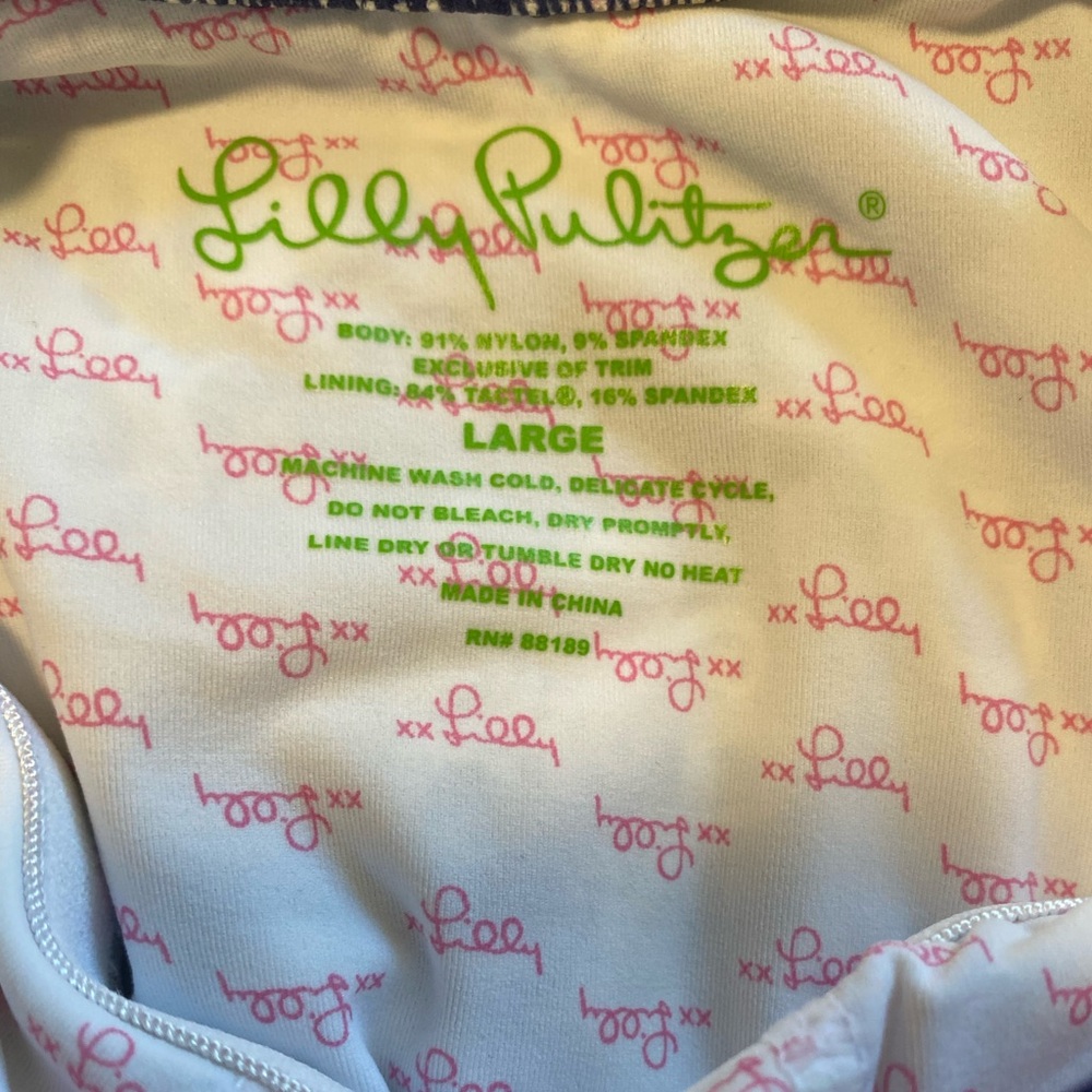 Lilly Pulitzer octopus one peice bathing suit - Picture 3 of 6